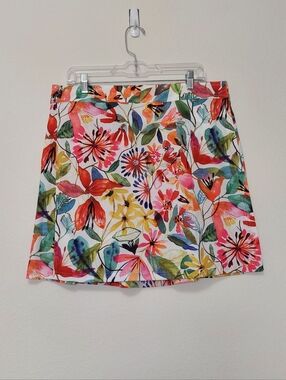Rip Skirt Women’s Floral Size Large Multi Colored Floral Pattern